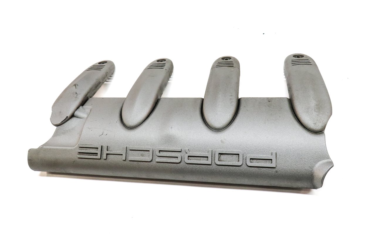 Thumbnail 5: 2003-2006 PORSCHE CAYENNE (955) 4.5L M48 VALVE COVER ENGINE COVER TRIM SET-3