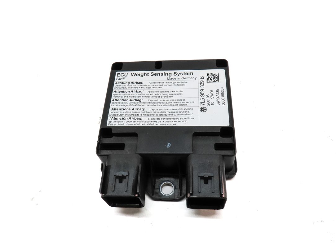 Thumbnail 2: 2006 PORSCHE CAYENNE S (955) RIGHT PASSENGER SEAT OCCUPANCY WEIGHT SENSOR MODULE