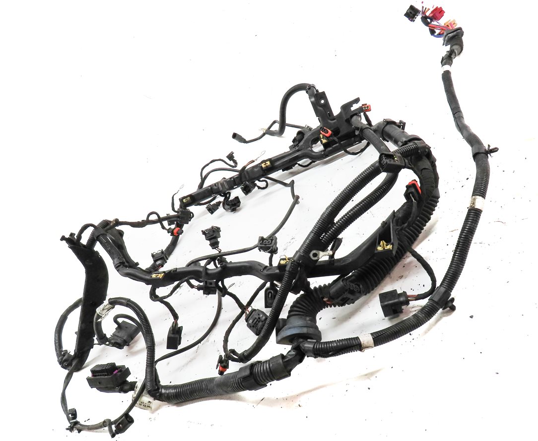 Thumbnail 3: 2006 PORSCHE CAYENNE S (955) 4.5L M48 N/A ENGINE WIRE WIRING HARNESS LOOM