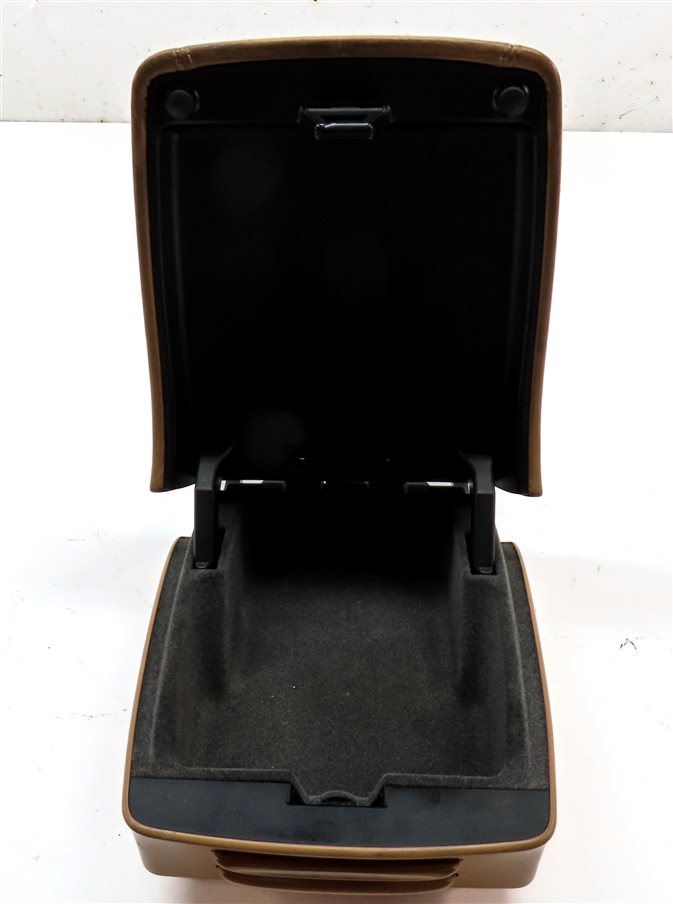 Thumbnail 8: 03-10 PORSCHE CAYENNE 955 957 FRONT CENTER CONSOLE ARMREST LID (HAVANA BEIGE)