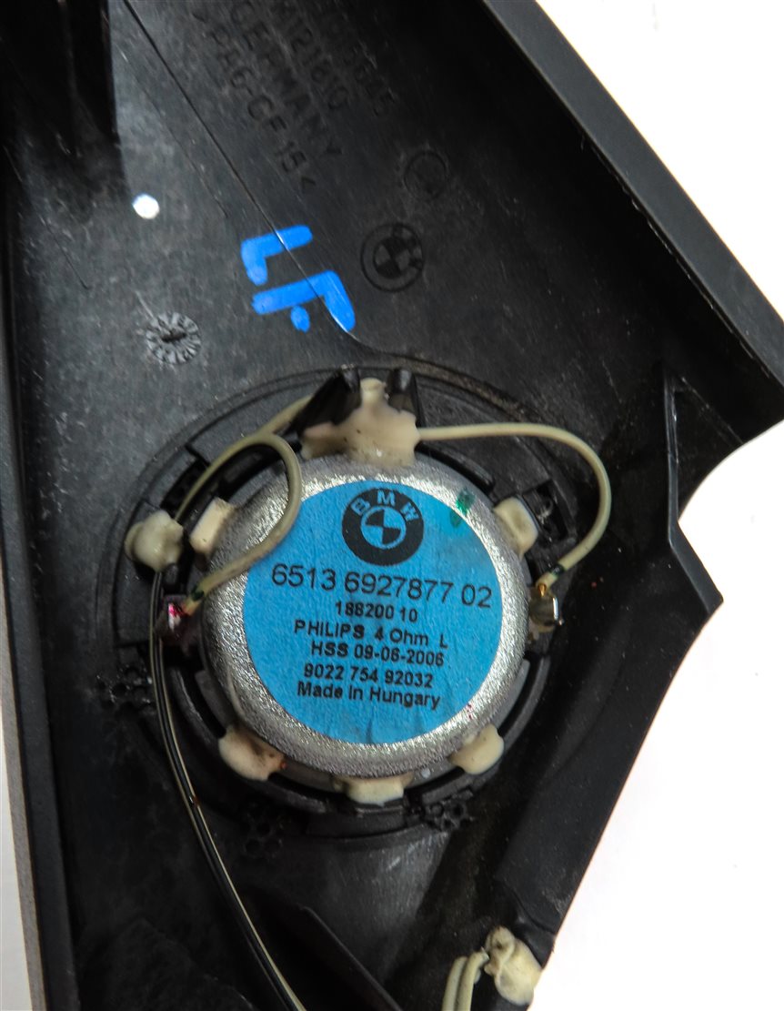 Thumbnail 5: 2007 BMW Z4 ROADSTER (E85) LEFT & RIGHT DOOR TWEETER SPEAKER TRIM w/ TWEETERS