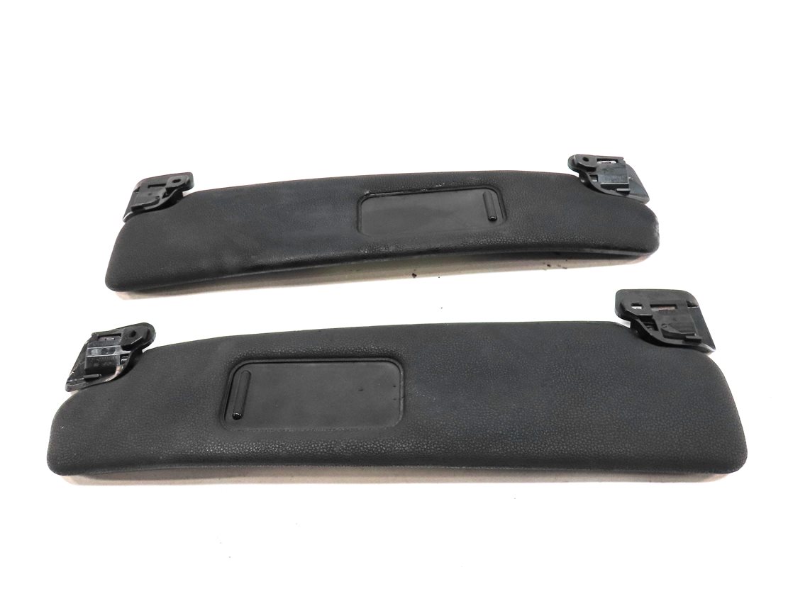 Thumbnail 2: 2003-2008 BMW Z4 (E85) FRONT LEFT & RIGHT SUN VISOR SUNVISOR SET (BLACK)