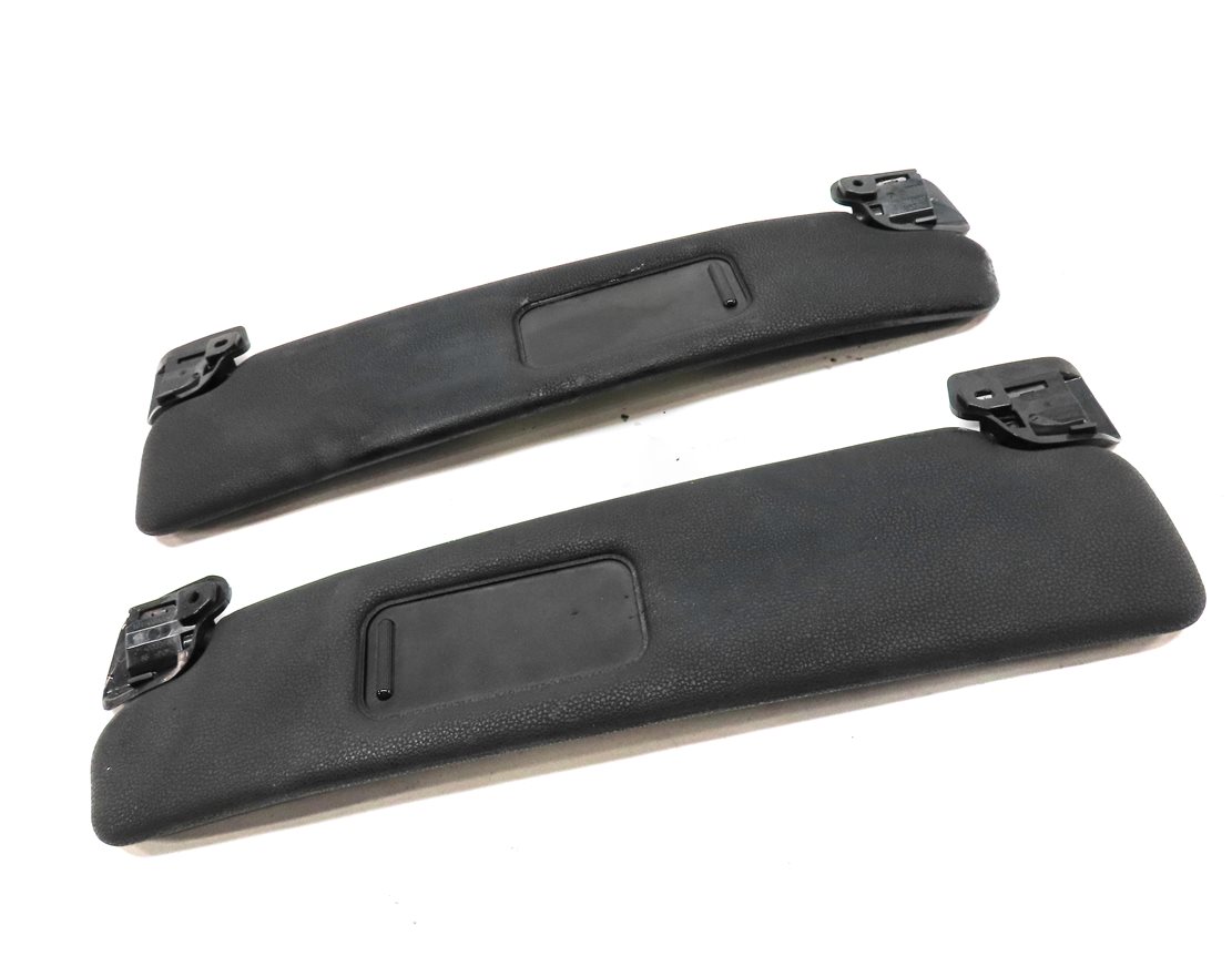 Thumbnail 3: 2003-2008 BMW Z4 (E85) FRONT LEFT & RIGHT SUN VISOR SUNVISOR SET (BLACK)