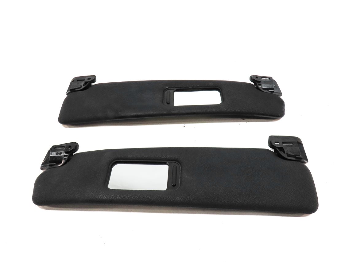 Thumbnail 4: 2003-2008 BMW Z4 (E85) FRONT LEFT & RIGHT SUN VISOR SUNVISOR SET (BLACK)