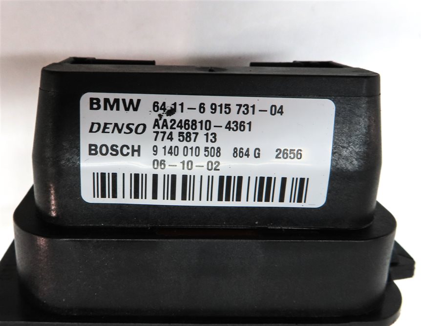 Thumbnail 4: 2007 BMW Z4 ROADSTER (E85) A/C HEATER BLOWER RESISTOR FAN MOTOR SPEED RESISTOR