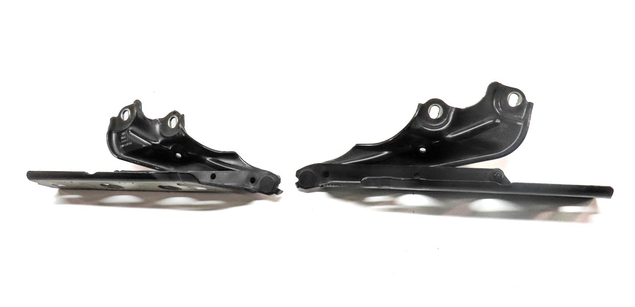 Thumbnail 2: 2012-2018 AUDI A6 S6 A7 S7 (C7 4G8) FRONT LEFT & RIGHT HOOD HINGE SET-2 (Black)