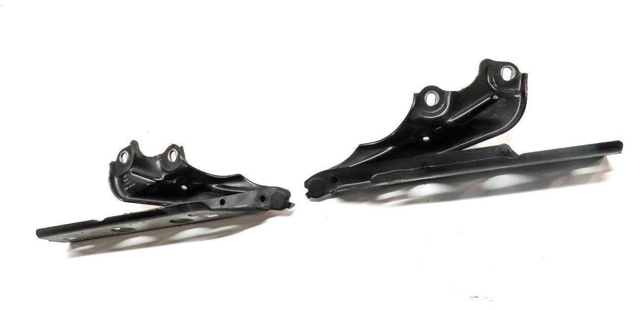 Thumbnail 3: 2012-2018 AUDI A6 S6 A7 S7 (C7 4G8) FRONT LEFT & RIGHT HOOD HINGE SET-2 (Black)