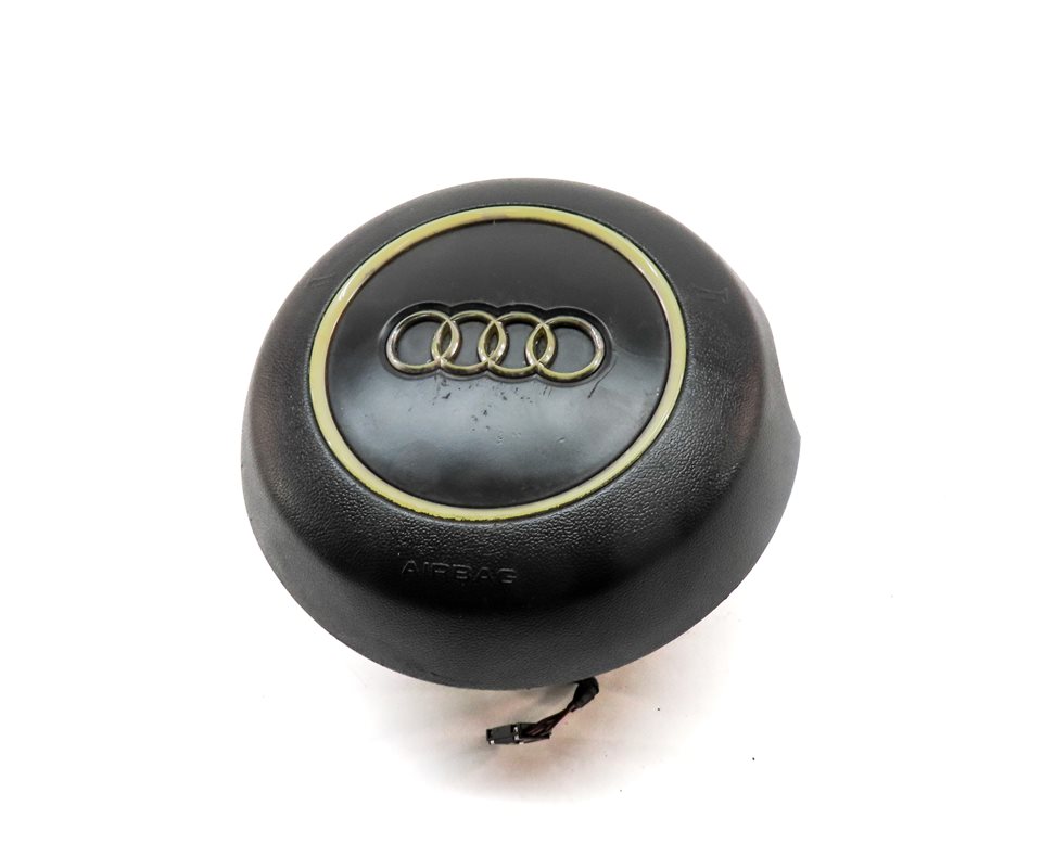 Thumbnail 2: 12-18 AUDI A6 A7 S6 S7 (C7 4G8) 3-SPOKE STEERING WHEEL AIRBAG AIR BAG (BLACK)