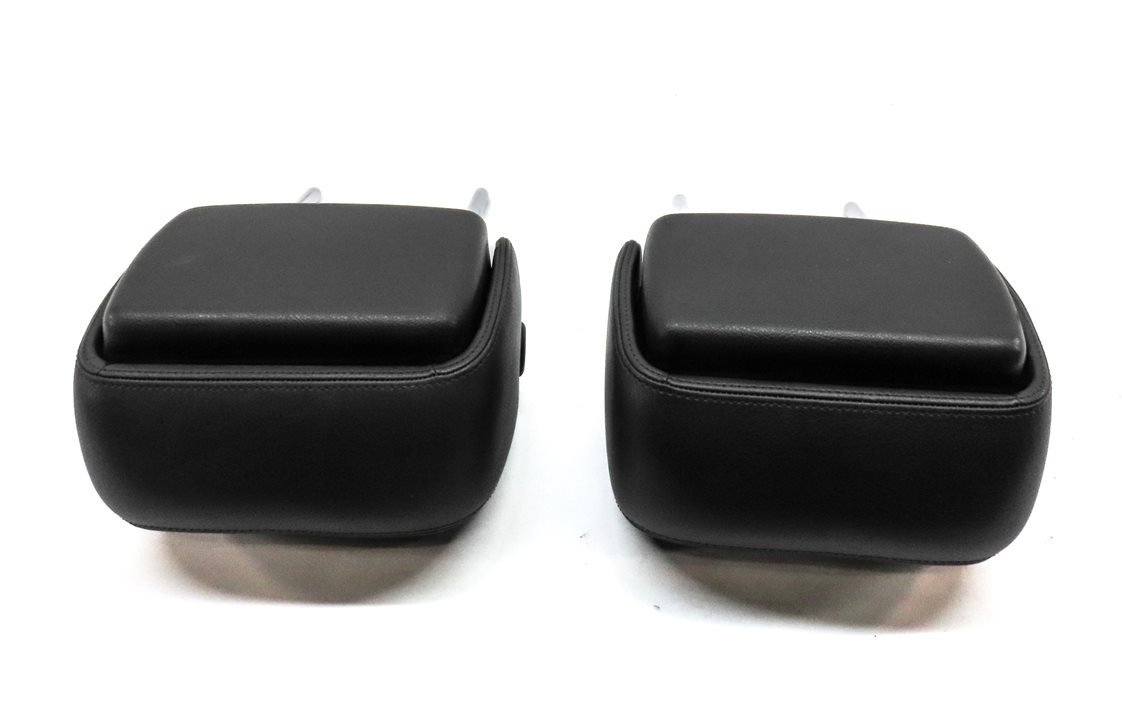 Thumbnail 5: 12-18 AUDI A6 A7 S6 S7 RS7 (C7 4G8) FRONT LEFT & RIGHT SEAT HEADREST SET (Black)