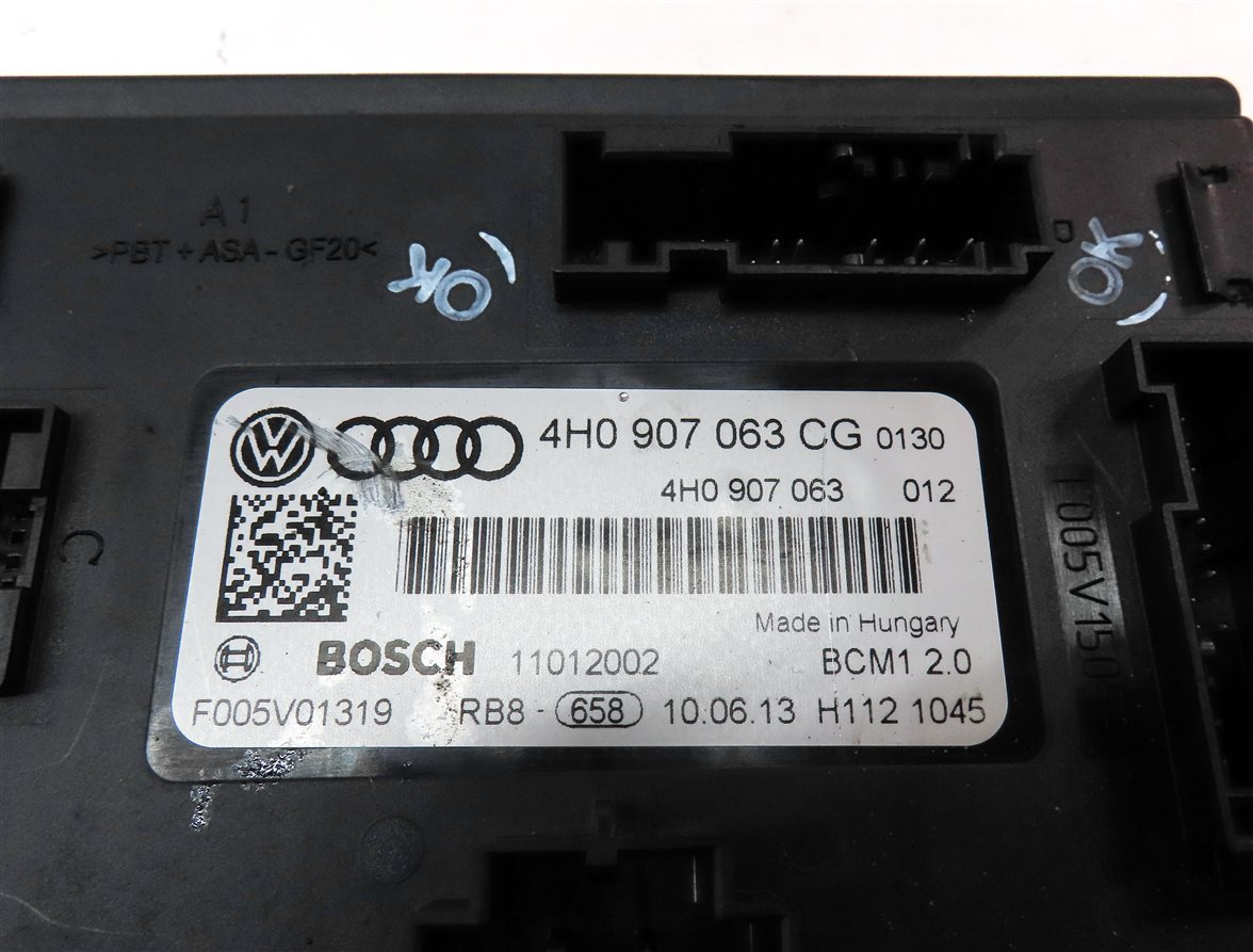 Thumbnail 13: 2014 AUDI A6 C7 3.0L DIESEL ECM IMMOBILIZER CLUSTER BODY ENGINE MODULE & KEY SET