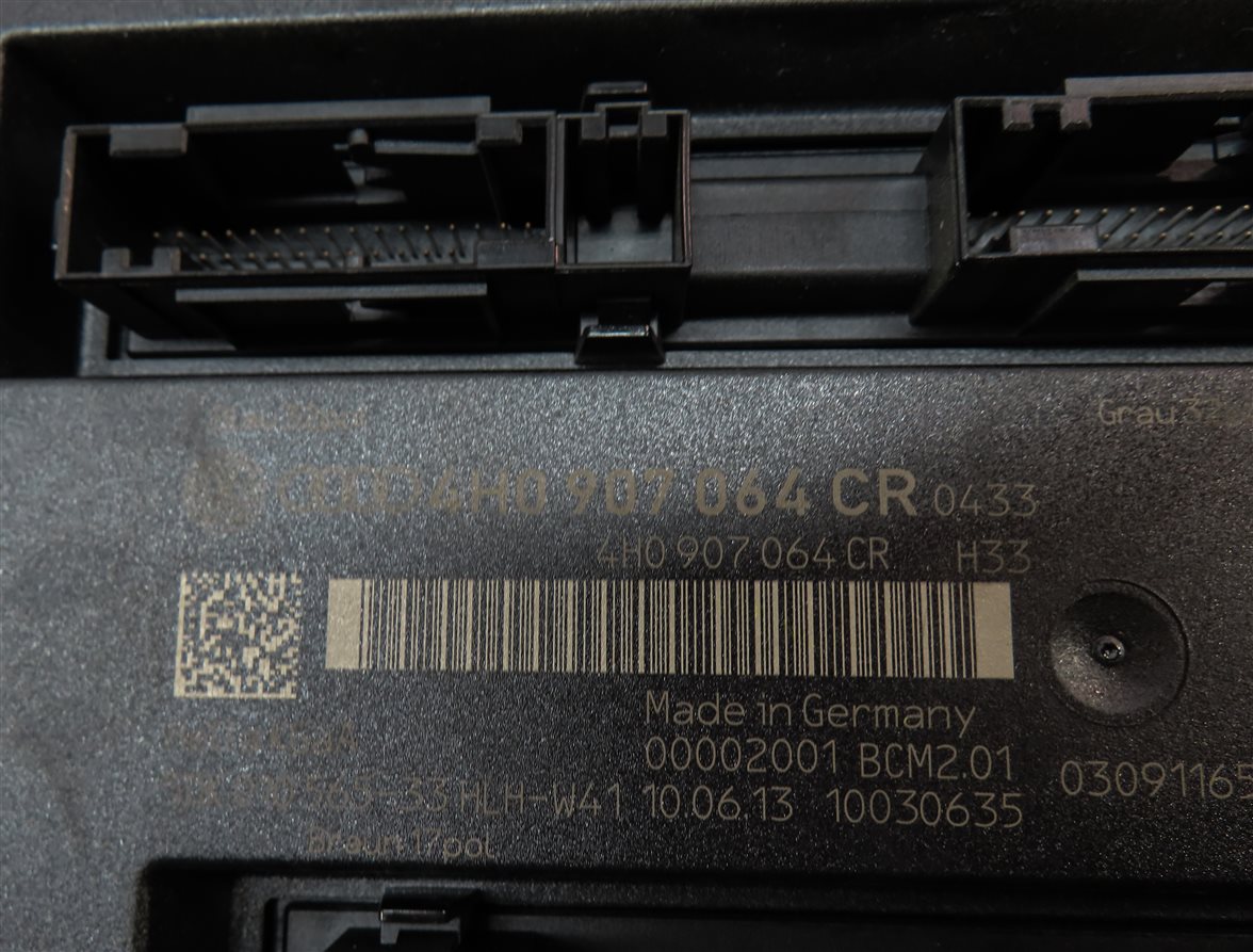 Thumbnail 14: 2014 AUDI A6 C7 3.0L DIESEL ECM IMMOBILIZER CLUSTER BODY ENGINE MODULE & KEY SET