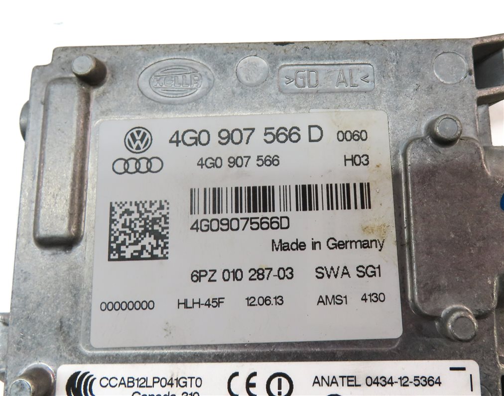 Thumbnail 4: 2012-2015 AUDI A6 S6 (C7) RIGHT PASSENGER REAR BLIND SPOT ALERT MODULE (MASTER)