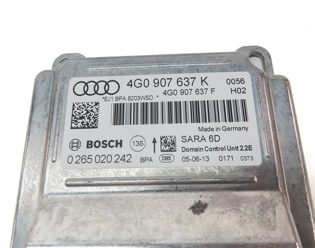 Thumbnail 4: 2014 AUDI A6 (C7 4G) YAW TURN RATE SENSOR CONTROL MODULE