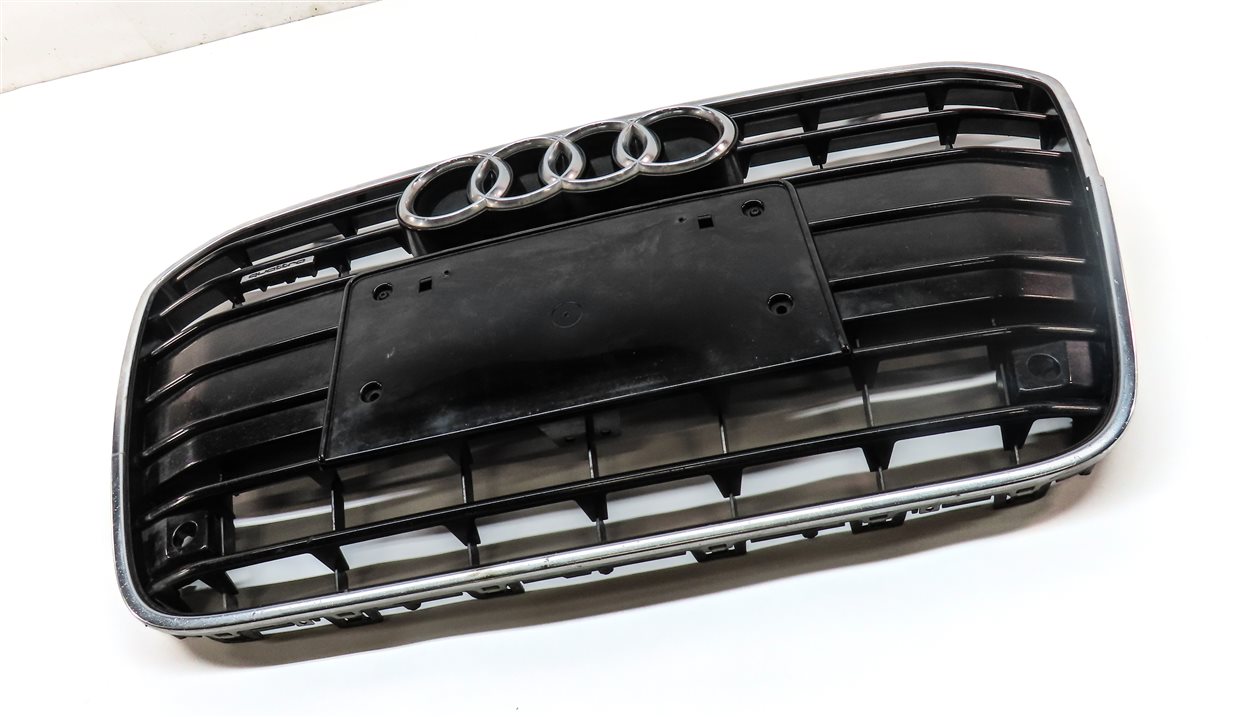Thumbnail 3: 2012-2015 AUDI A6 (C7) FRONT CENTER HOOD GRILLE TRIM AIR VENT
