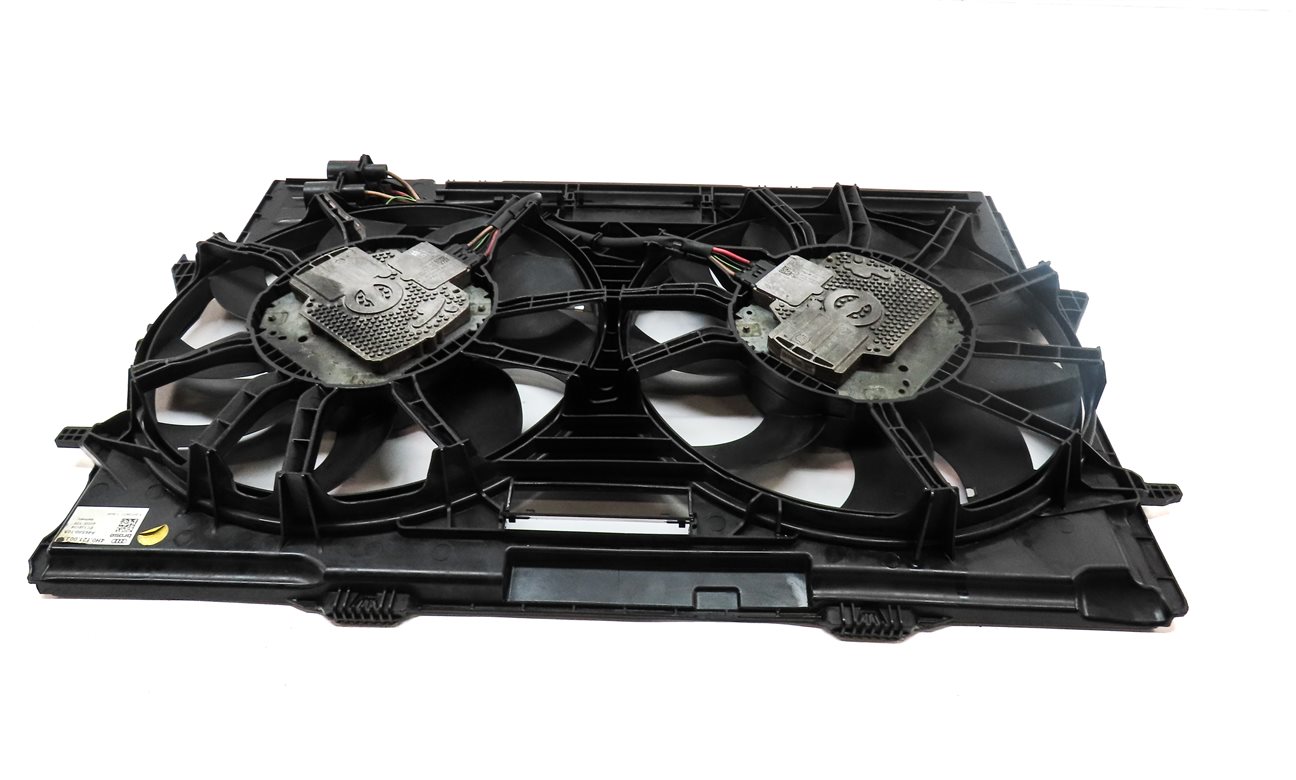 Thumbnail 6: 12-18 AUDI A6 A7 (C7) 3.0L SUPERCHARGED ENGINE RADIATOR COOLING FAN w/ SHROUD