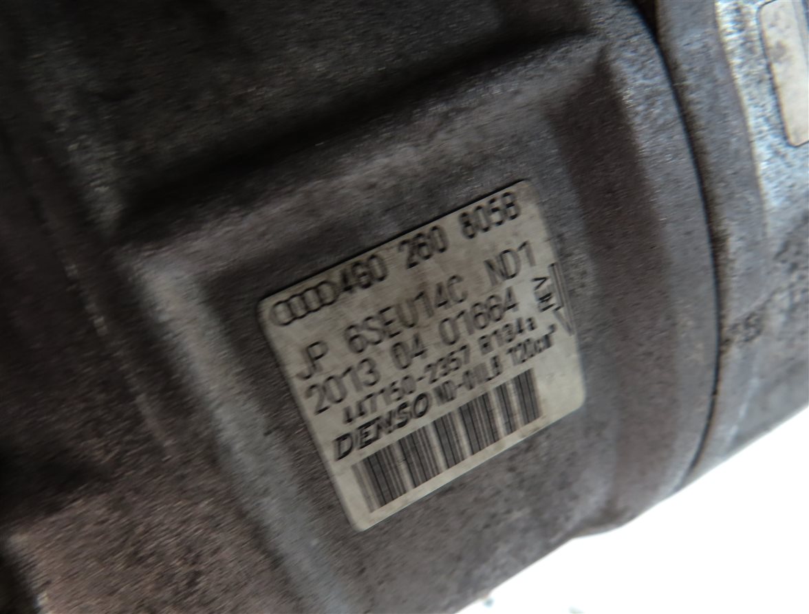 Thumbnail 7: 2014-2015 AUDI A6 A7 (C7 4G) 3.0L DIESEL ENGINE A/C COMPRESSOR