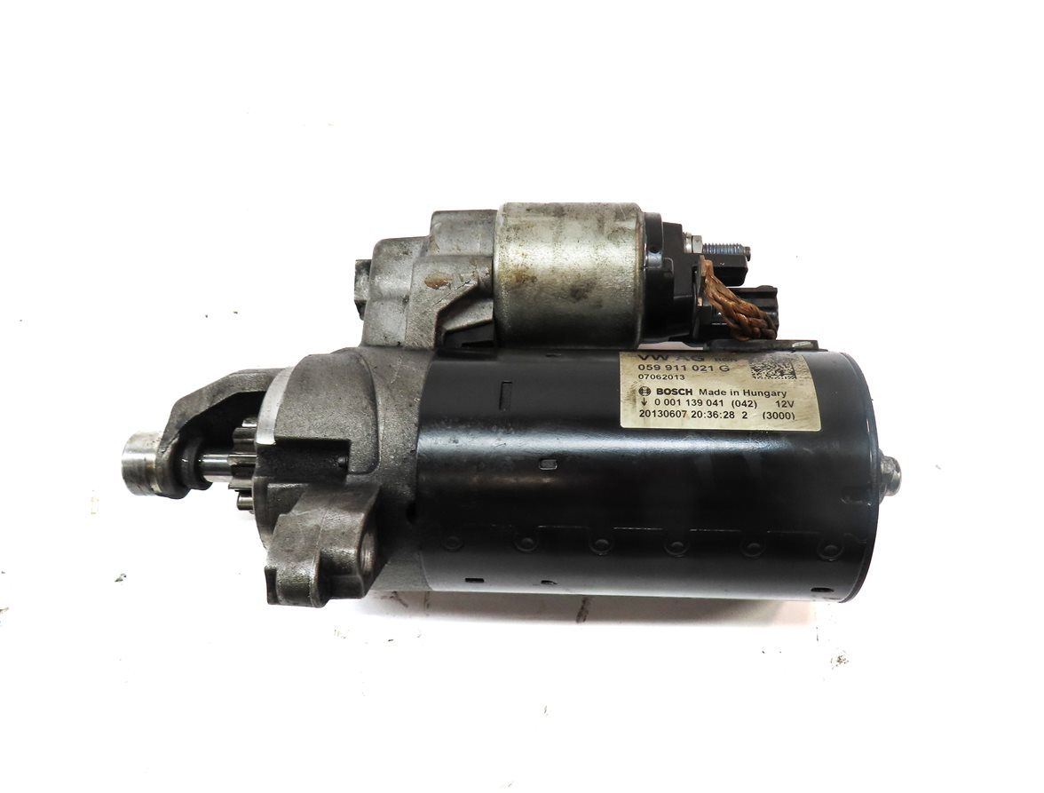 Thumbnail 6: 14-16 AUDI A6 A7 Q5 (B8 8R C7 4G8) 3.0L 3.0T TURBO DIESEL ENGINE STARTER MOTOR