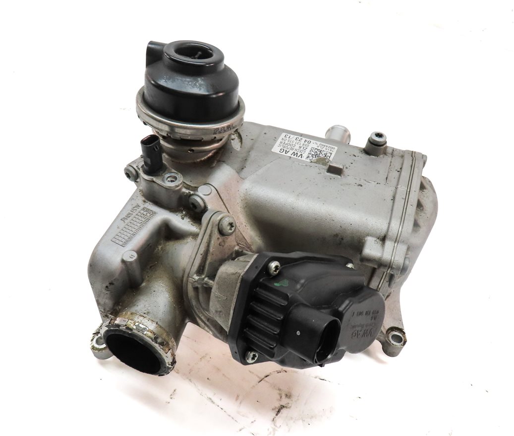 Thumbnail 1: 2014 AUDI A6 (C7 4G) 3.0L DIESEL (CPNB) ENGINE EGR COOLER w/ ACTUATOR