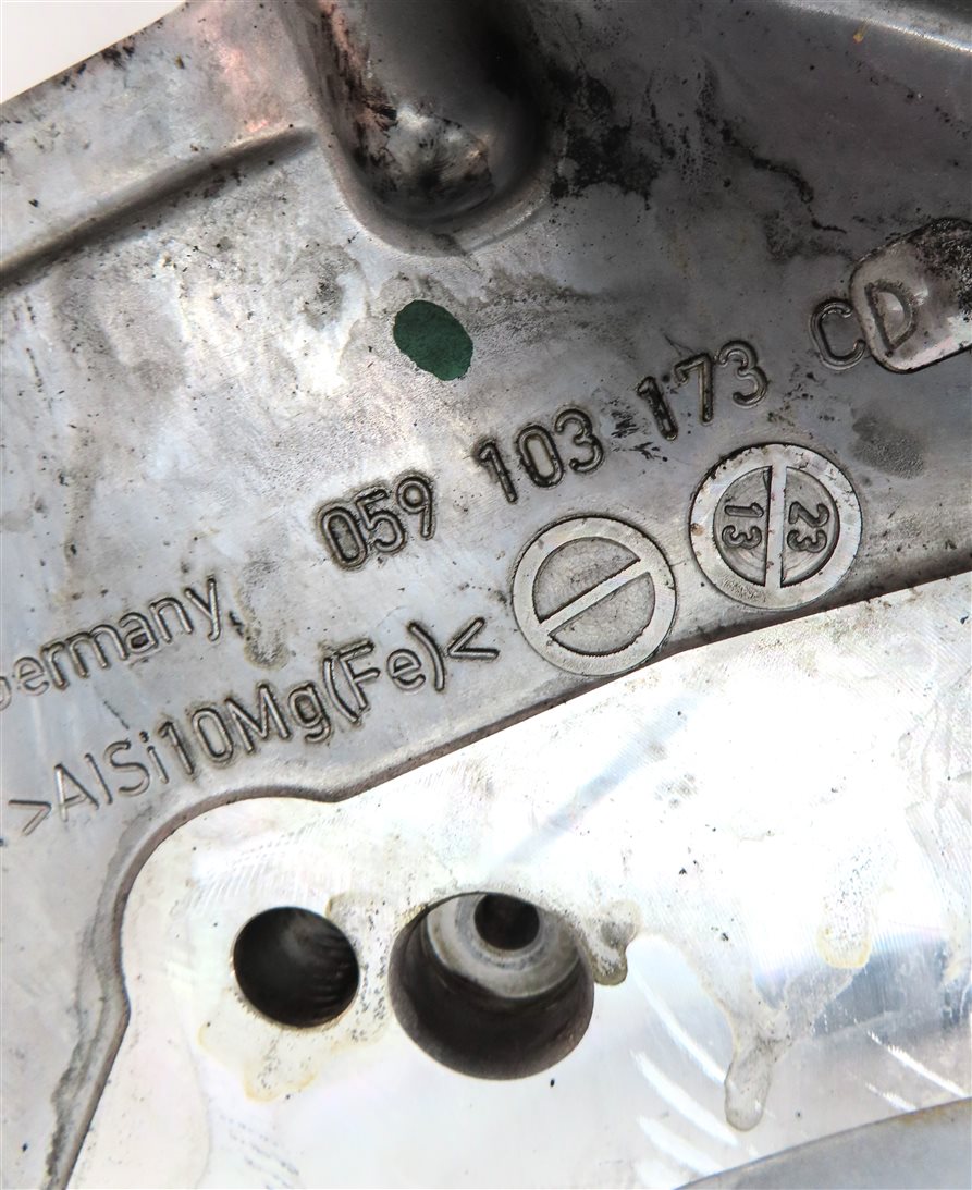 Thumbnail 7: 2014-2016 AUDI A6 A7 A8 Q5 (8R C7 D4) 3.0L DIESEL LOWER ENGINE TIMING COVER