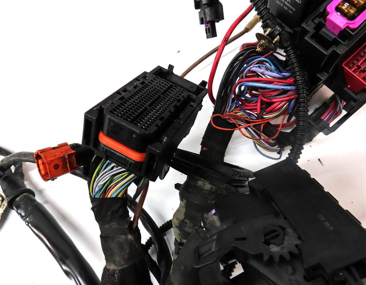 Thumbnail 5: 2014 AUDI A6 (C7 4G) 3.0L DIESEL (CPNB) ENGINE WIRE WIRING HARNESS