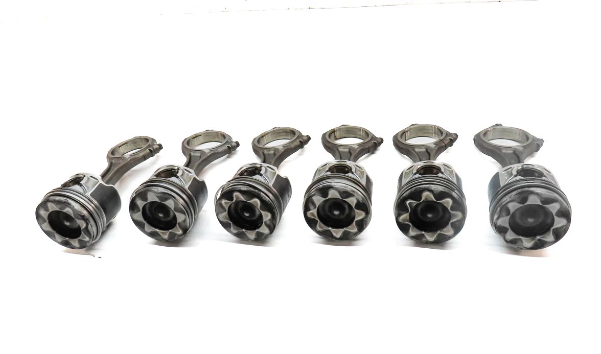 Thumbnail 3: 2014-2016 AUDI A6 A7 A8 Q5 Q7 VW TOUAREG B8 8R C7 3.0L DIESEL PISTON & ROD SET 6