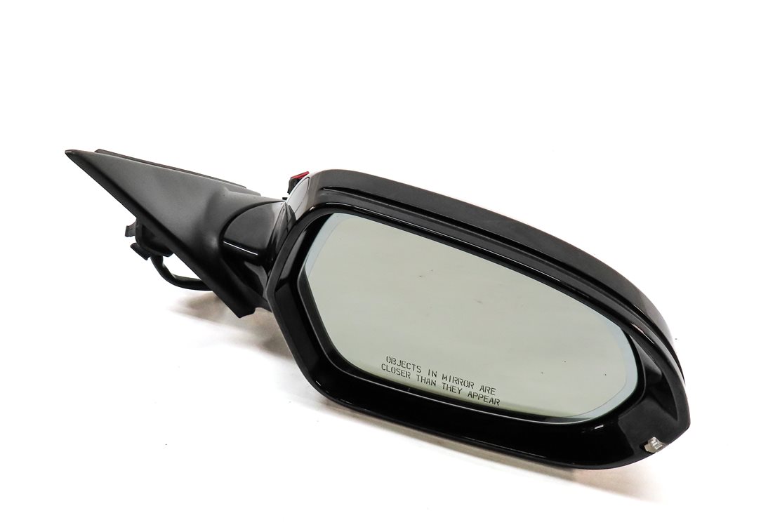 AUDI 14-18 A6 (17 S6) RIGHT DOOR MIRROR PFOLD HEATED MEMORY AUTODIM (Black)
