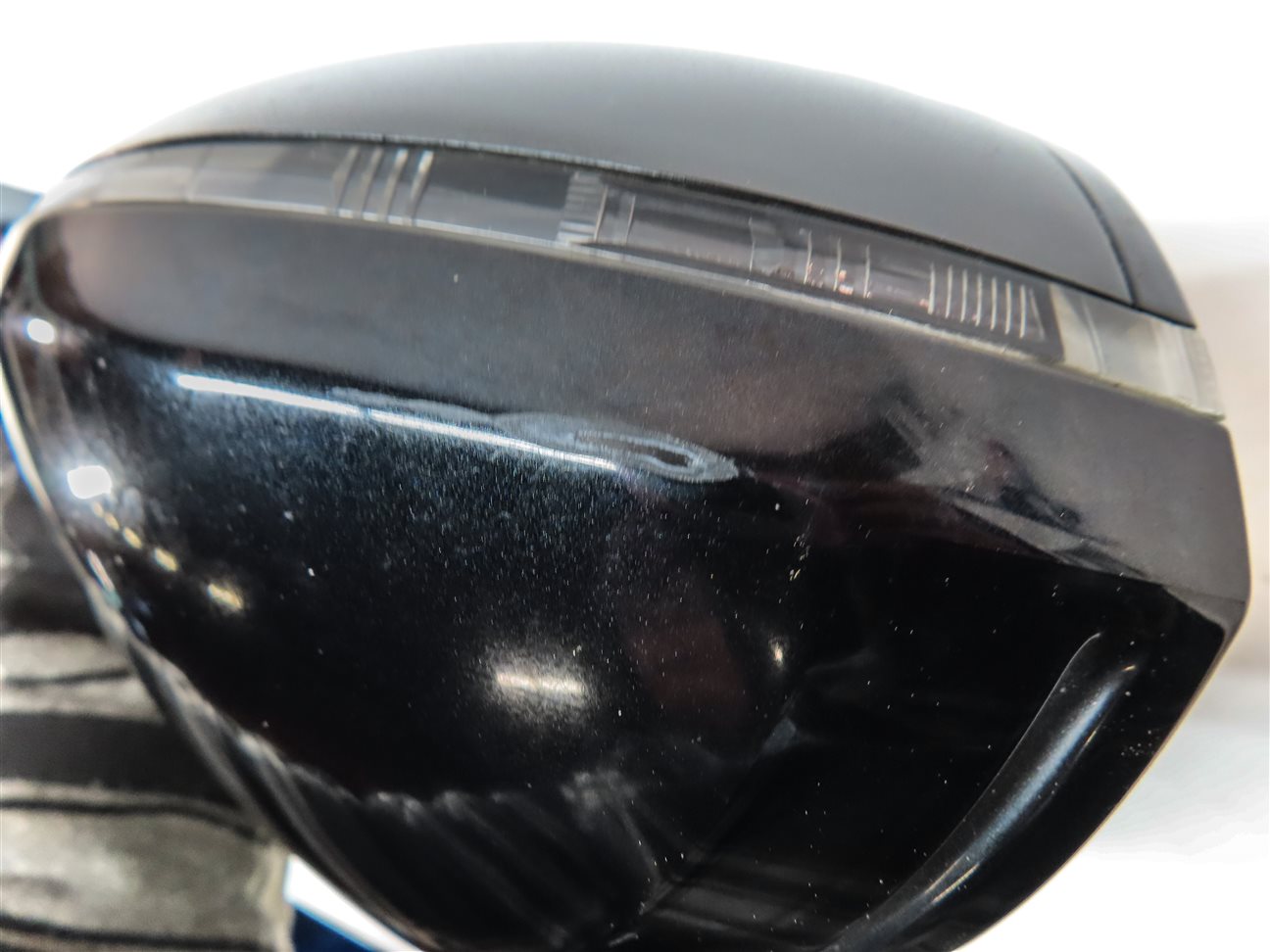 Thumbnail 11: AUDI 14-18 A6 (17 S6) RIGHT DOOR MIRROR PFOLD HEATED MEMORY AUTODIM (Black)
