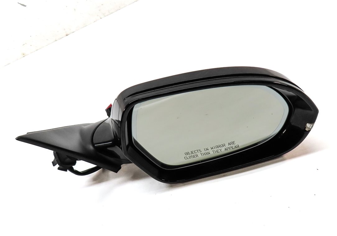 Thumbnail 4: AUDI 14-18 A6 (17 S6) RIGHT DOOR MIRROR PFOLD HEATED MEMORY AUTODIM (Black)