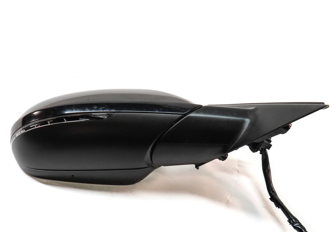 Thumbnail 7: AUDI 14-18 A6 (17 S6) RIGHT DOOR MIRROR PFOLD HEATED MEMORY AUTODIM (Black)