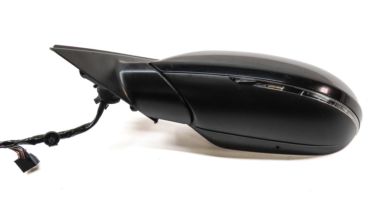 Thumbnail 10: AUDI 14-18 A6 (17 S6) LEFT DRIVER DOOR MIRROR PFOLD HEAT MEMORY AUTODIM (Black)
