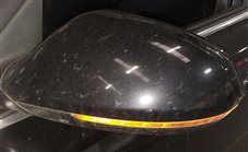 Thumbnail 2: AUDI 14-18 A6 (17 S6) LEFT DRIVER DOOR MIRROR PFOLD HEAT MEMORY AUTODIM (Black)