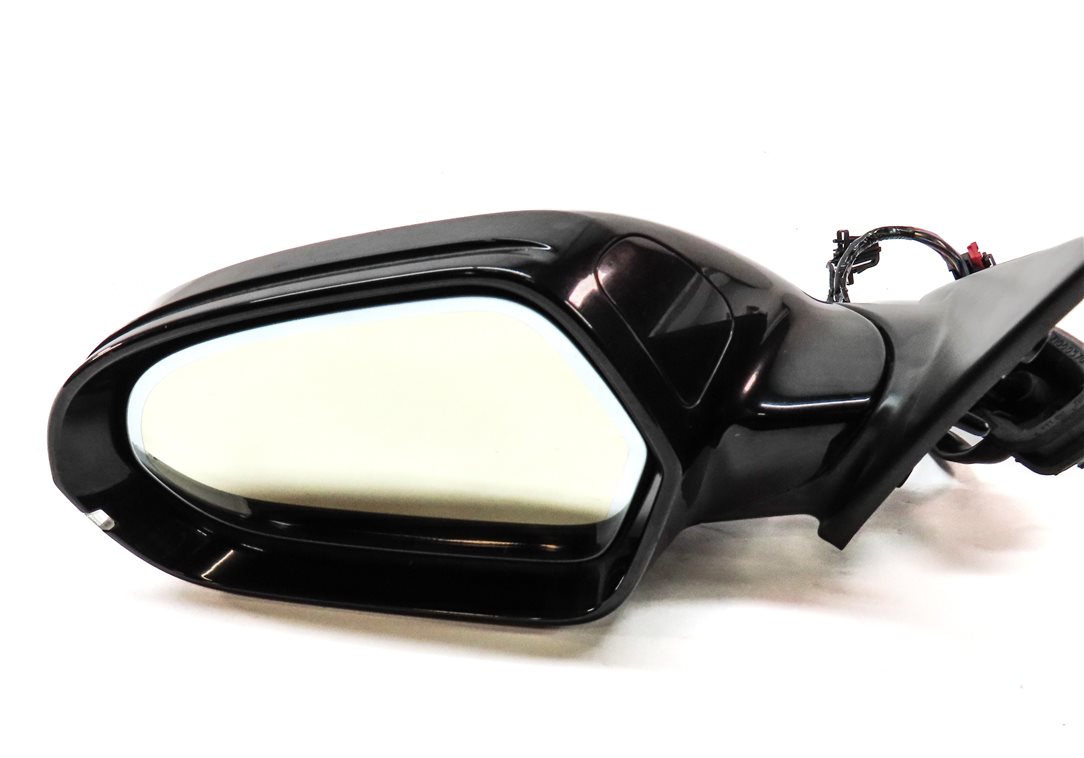 Thumbnail 4: AUDI 14-18 A6 (17 S6) LEFT DRIVER DOOR MIRROR PFOLD HEAT MEMORY AUTODIM (Black)