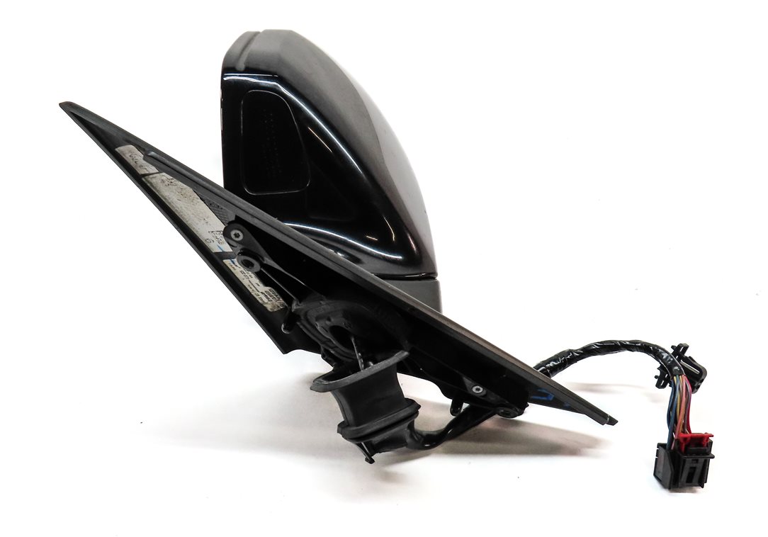 Thumbnail 8: AUDI 14-18 A6 (17 S6) LEFT DRIVER DOOR MIRROR PFOLD HEAT MEMORY AUTODIM (Black)
