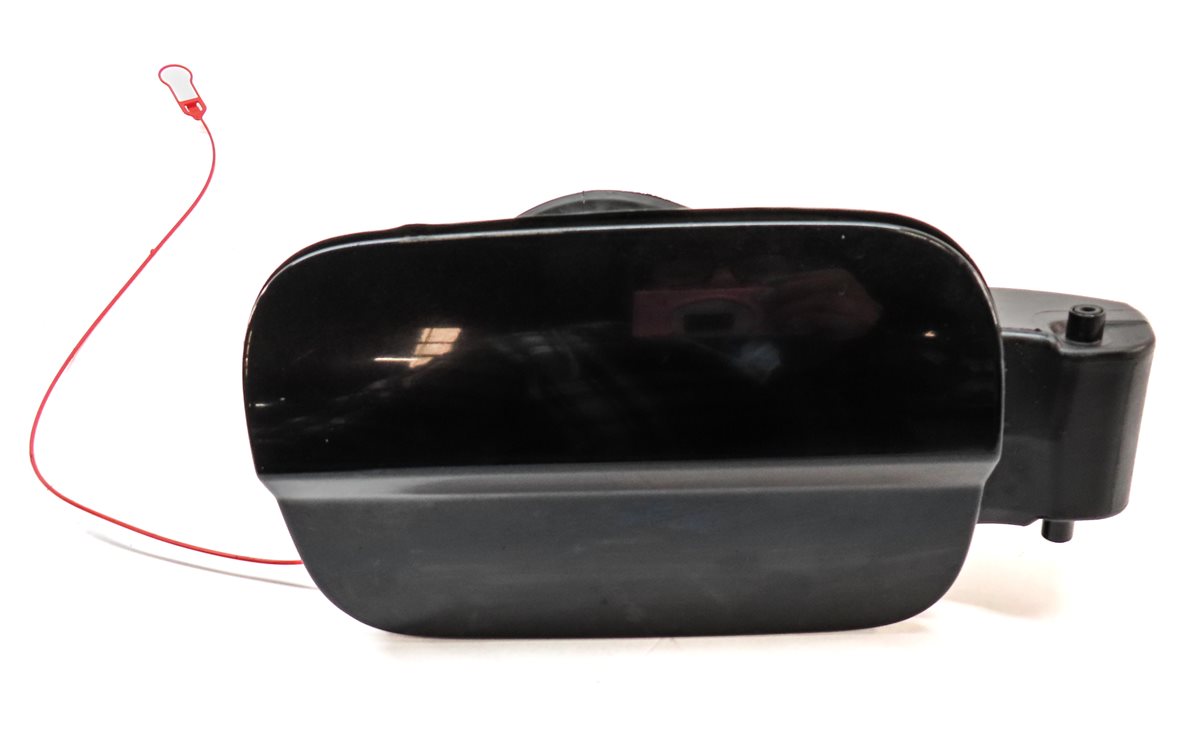 Thumbnail 4: 2012-2018 AUDI A6 S6 (C7) FUEL TANK DOOR LID COVER TRIM w/ HOUSING (Black)