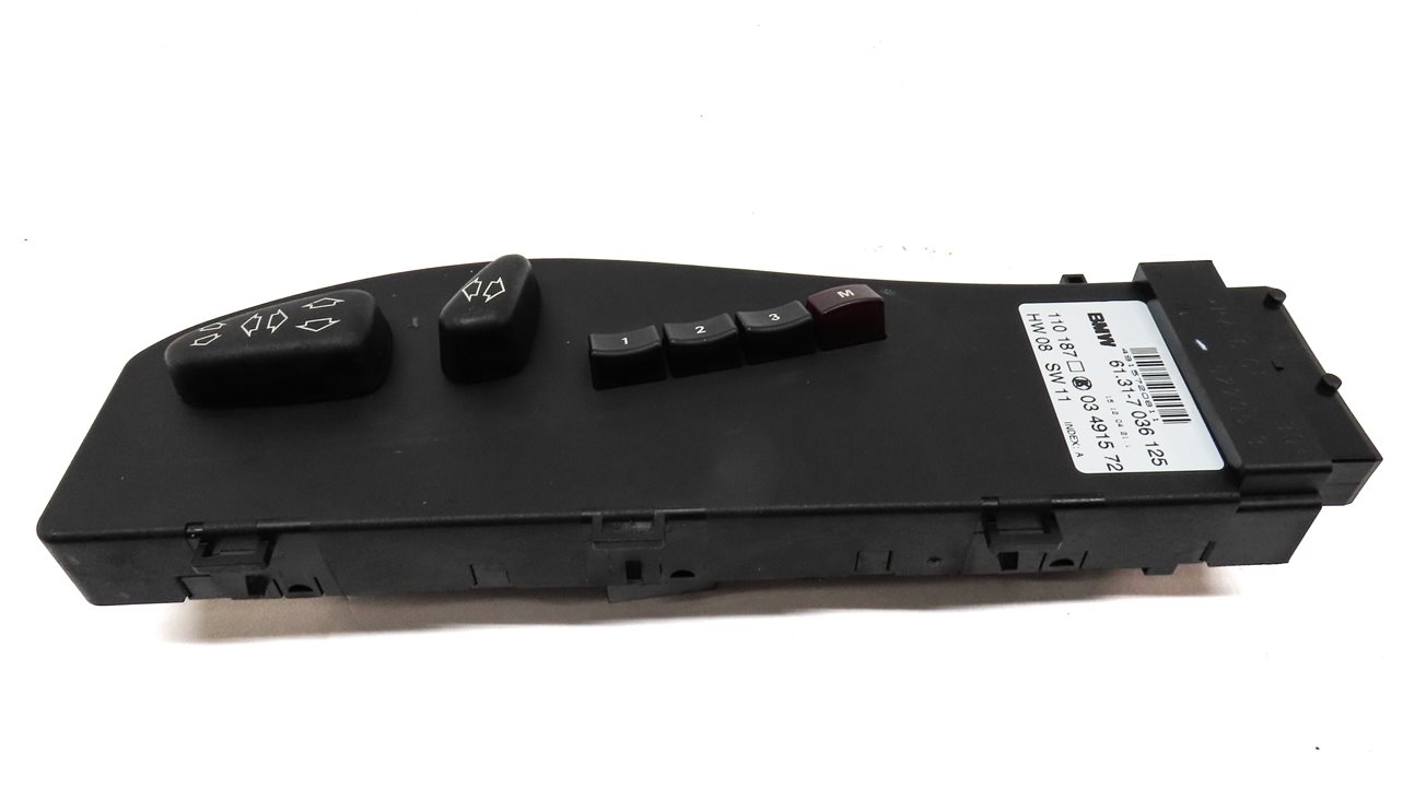 Thumbnail 2: 05 BMW Z4 CONVERTIBLE (E85) FRONT LEFT DRIVER MEMORY SEAT POSITION ADJUST SWITCH