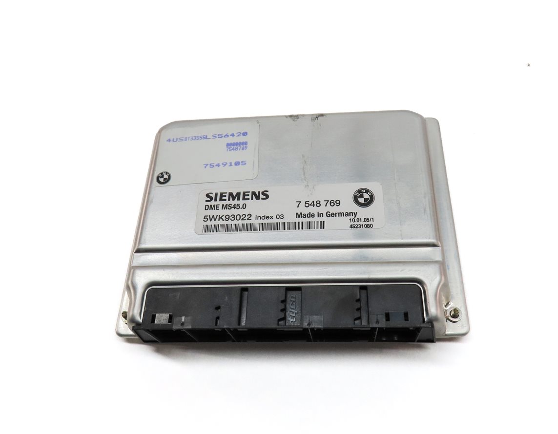 Thumbnail 4: 03-05 BMW Z4 (E85) 2.5L M54 ENGINE ECM DME IMMOBILIZER CONTROL MODULE KEY SET