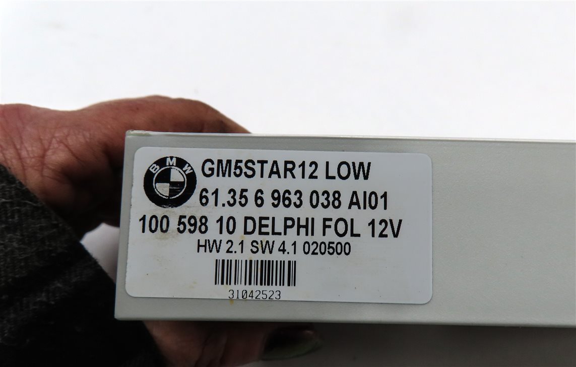 Thumbnail 4: 2003-2005 BMW Z4 (E85) GM5 GMV BODY CONTROL MODULE COMPUTER (BCM)