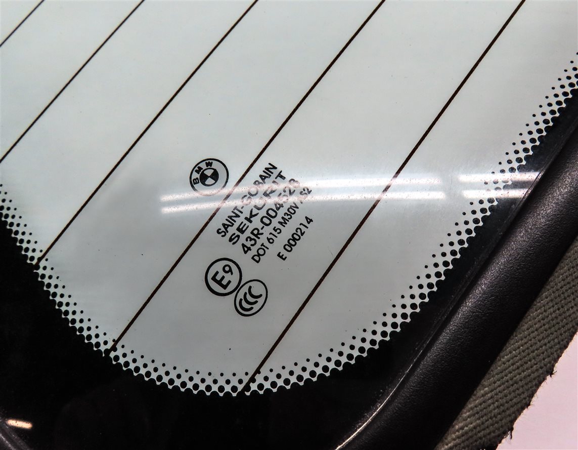Thumbnail 7: 2003-2008 BMW Z4 (E85) ROADSTER REAR CONVERTIBLE TOP GLASS WINDOW (HEATED)