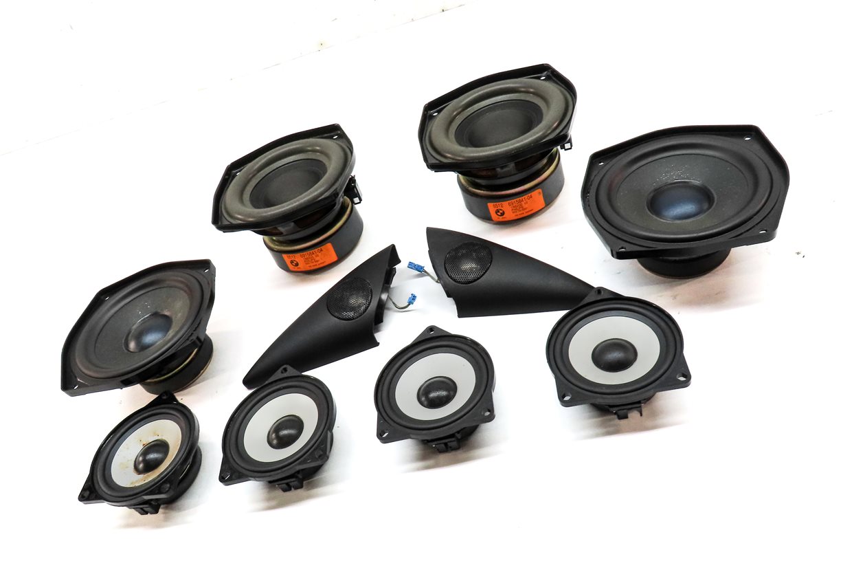Thumbnail 3: 2005 BMW Z4 CONVERTIBLE (E85) RADIO STEREO AUDIO SOUND SYSTEM SPEAKER SET/10