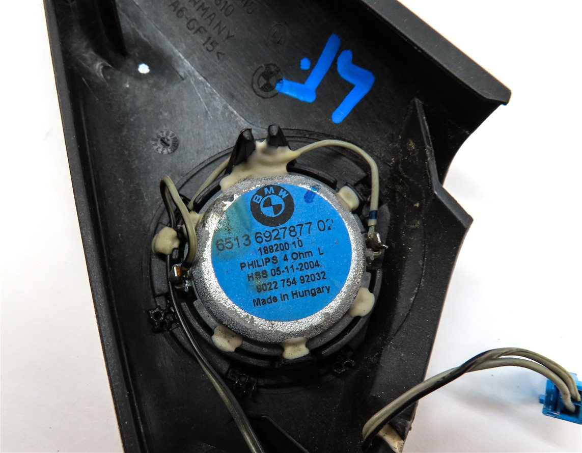 Thumbnail 8: 2005 BMW Z4 CONVERTIBLE (E85) RADIO STEREO AUDIO SOUND SYSTEM SPEAKER SET/10