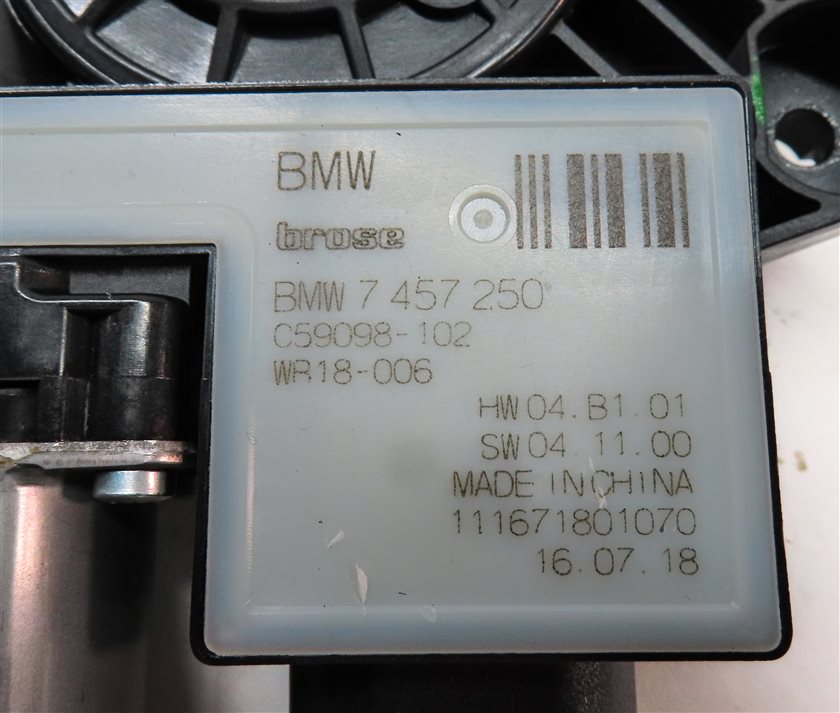Thumbnail 6: 2018-2021 BMW X3 (G01) FRONT LEFT DRIVER DOOR ELECTRIC POWER WINDOW MOTOR