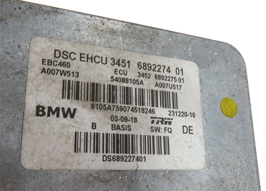 Thumbnail 6: 16-21 BMW 6GT 7 M5 X3 X4 (F06 F10 G01 G02 G11) ABS ANTI-LOCK BRAKE PUMP & MODULE