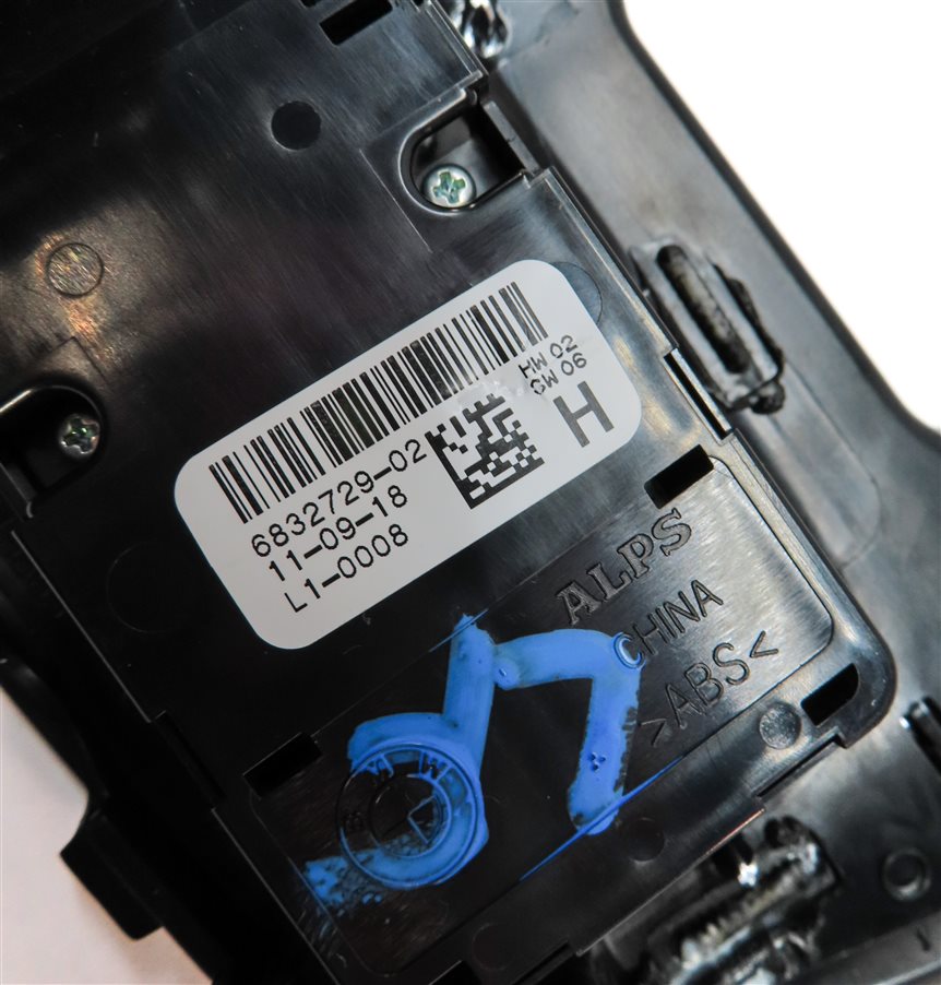 Thumbnail 7: 17-23 BMW 3 5 6 X3 X4 X5 G01 G02 G05 G20 G30 G32 FRONT LEFT DRIVER WINDOW SWITCH