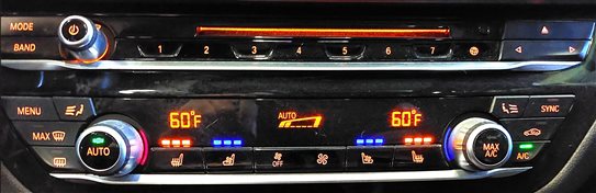 Thumbnail 2: 18-21 BMW X3 X4 X4M G01 G02 RADIO CD PLAYER CLIMATE CONTROL HEATED COOLED SEATS