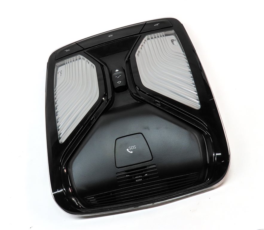 Thumbnail 3: 2019 BMW X3 (G01) FRONT CENTER ROOF PRIMARY DOME LIGHT DOMELIGHT (BLACK)
