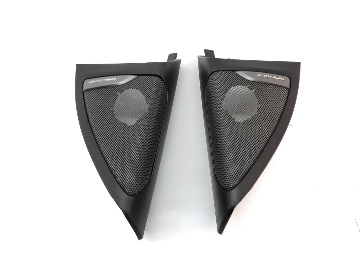Thumbnail 4: 2019 BMW X3 G01 FRONT LEFT & RIGHT DOOR HARMAN KARDON TWEETER SPEAKER COVER SET2