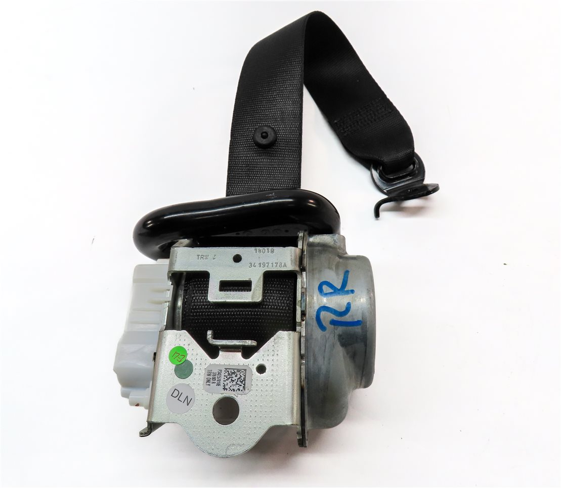 Thumbnail 4: 2019 BMW X3 (G01) REAR RIGHT SEATBELT SEAT BELT RETRACTOR (BLACK)