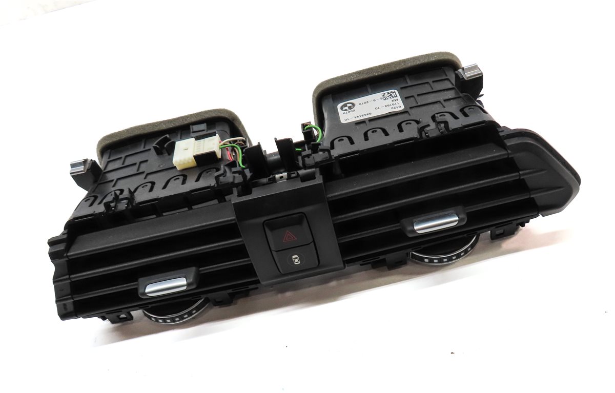 Thumbnail 3: 2019 BMW X3 (G01) FRONT CENTER DASH HVAC A/C HEATER AIR VENT (BLACK)