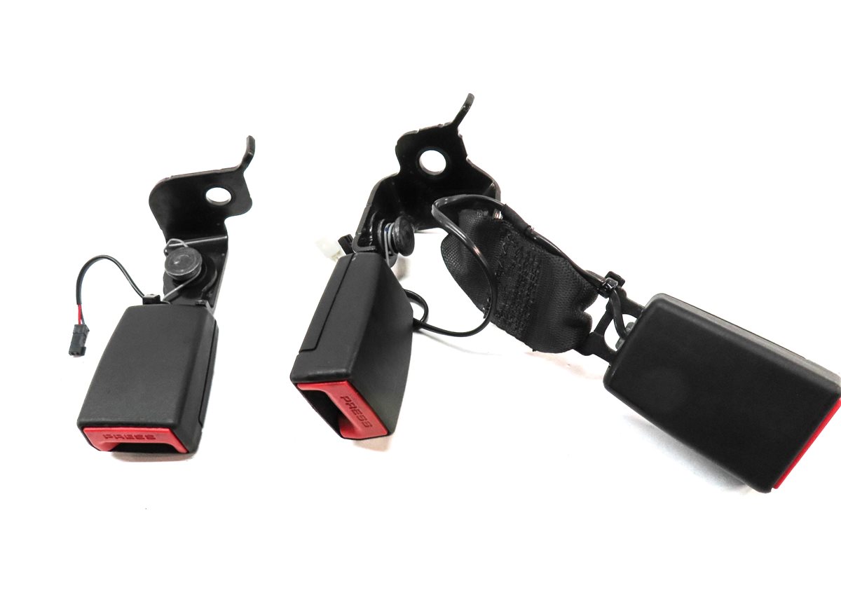 Thumbnail 2: 2019 BMW X3 G01 REAR LEFT RIGHT & CENTER SEATBELT SEAT BELT BUCKLE RECEIVER SET3