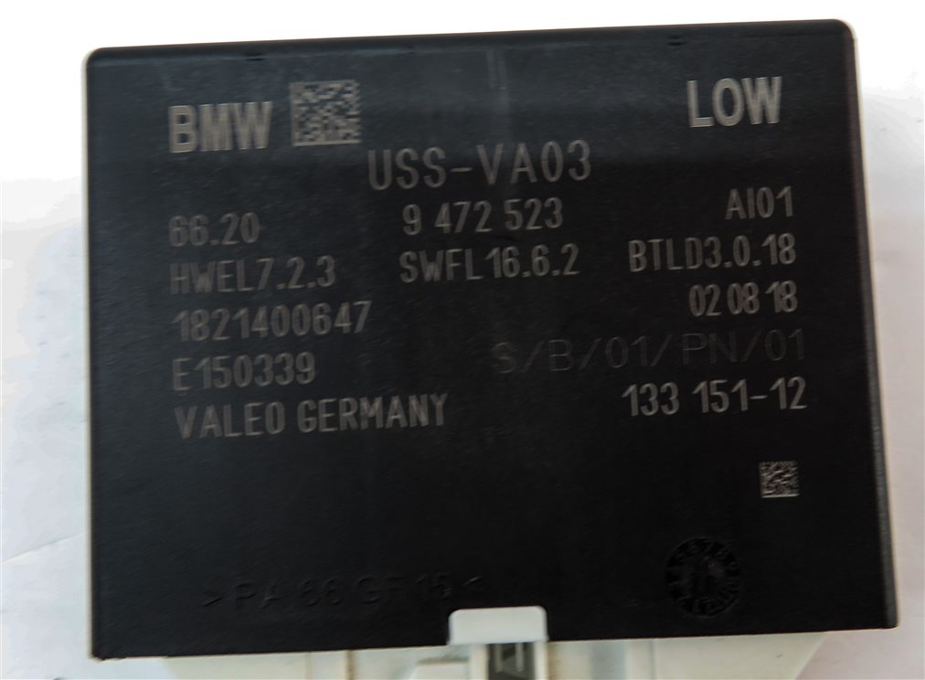 Thumbnail 5: 18-21 BMW 5 6GT M5 X3 X4 (F06 F90 G01 G02) PARK ASSIST PDC SENSOR CONTROL MODULE